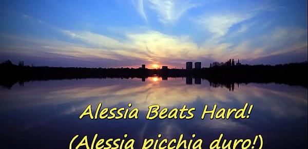  Alessia Beats Hard (Stomach Demolition)